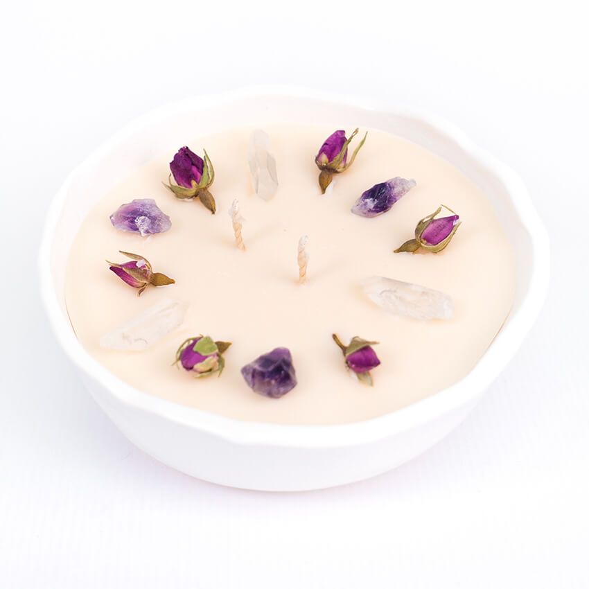 Dried Flower Soy Candle Kit - Natural Collection Select